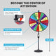 TheLAShop 36" Dry Erase Prize Wheel with Stand - Custom & 3 Style Options Image