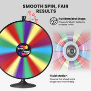 TheLAShop 36" Dry Erase Prize Wheel with Stand - Custom & 3 Style Options Image