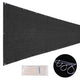 TheLAShop Fence Screen 90% Privacy Fencing Mesh 4'x50' - Black Image