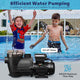 TheLAShop 3/4 HP Pool Pump Above Ground Swimming Pool Image