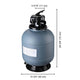 TheLAShop 16" In / Above Ground Pool Sand Filter with Valve