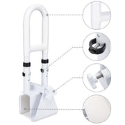 TheLAShop Adjustable Shower Grab Bars Bathtub Rail 440lbs Support Image