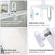 TheLAShop Adjustable Shower Grab Bars Bathtub Rail 440lbs Support Image