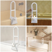 TheLAShop Adjustable Shower Grab Bars Bathtub Rail 440lbs Support Image