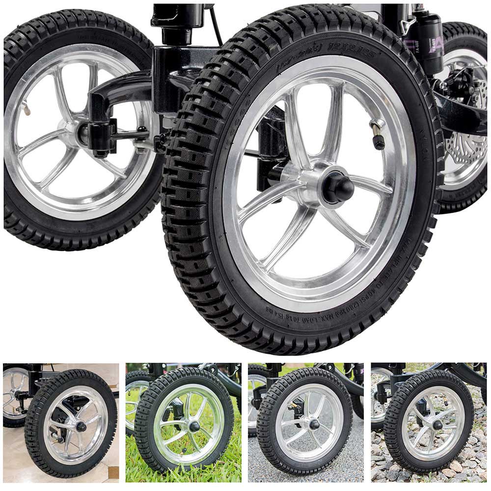 TheLAShop All Terrain Knee Walker Scooter Suspension Brake
