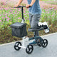 TheLAShop Steerable Knee Scooter Walker w/ Basket & Brake Image