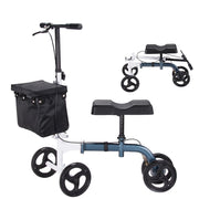 TheLAShop Steerable Knee Scooter Walker w/ Basket & Brake Image