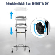 TheLAShop Mayo Instrument Stand with Removable Tray Double Post Image