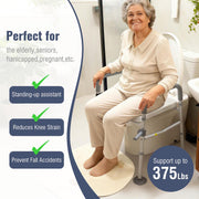 TheLAShop Toilet Aid - 3 in 1 Bedside Commode Over the Toilet Chair Image