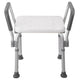 TheLAShop 220lbs Shower Chair for Bathtub with Back and Arms