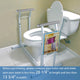 TheLAShop Toilet Safety Rail Stand Alone w/ Rack 375lbs Support Image