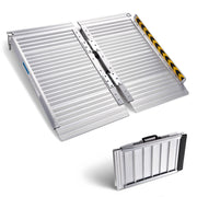 TheLAShop 2'x29" Aluminum Ramp Single-Fold 600lb Capacity Image