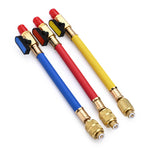 TheLAShop AC R410A 1/4" Charging Hoses Set with Ball Valves Fittings Image