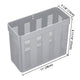 TheLAShop Laptop Computer Cart Metal Basket Organizer Image