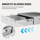 TheLAShop NexusX Dual-Screen Rolling PC Cart with Drawer Image