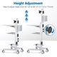 TheLAShop NexusX Rolling PC Cart with Drawer Image