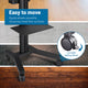 TheLAShop NexusX Standing Laptop Workstation Cart with Printer Shelf Image