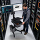 TheLAShop NexusX Dual-Screen Rolling PC Cart with Drawer Image