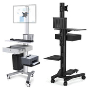 TheLAShop NexusX Rolling PC Cart with Drawer Image
