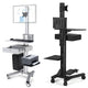 TheLAShop NexusX Rolling PC Cart with Drawer Image