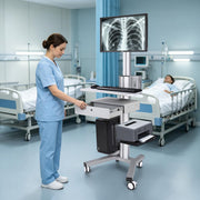 TheLAShop NexusX Rolling PC Cart with Drawer Image