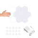 TheLAShop Touch LED Light Kit Wall-mounted White Set of 10 Image