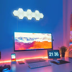 TheLAShop Touch LED Light Kit Wall-mounted White Set of 10 Image