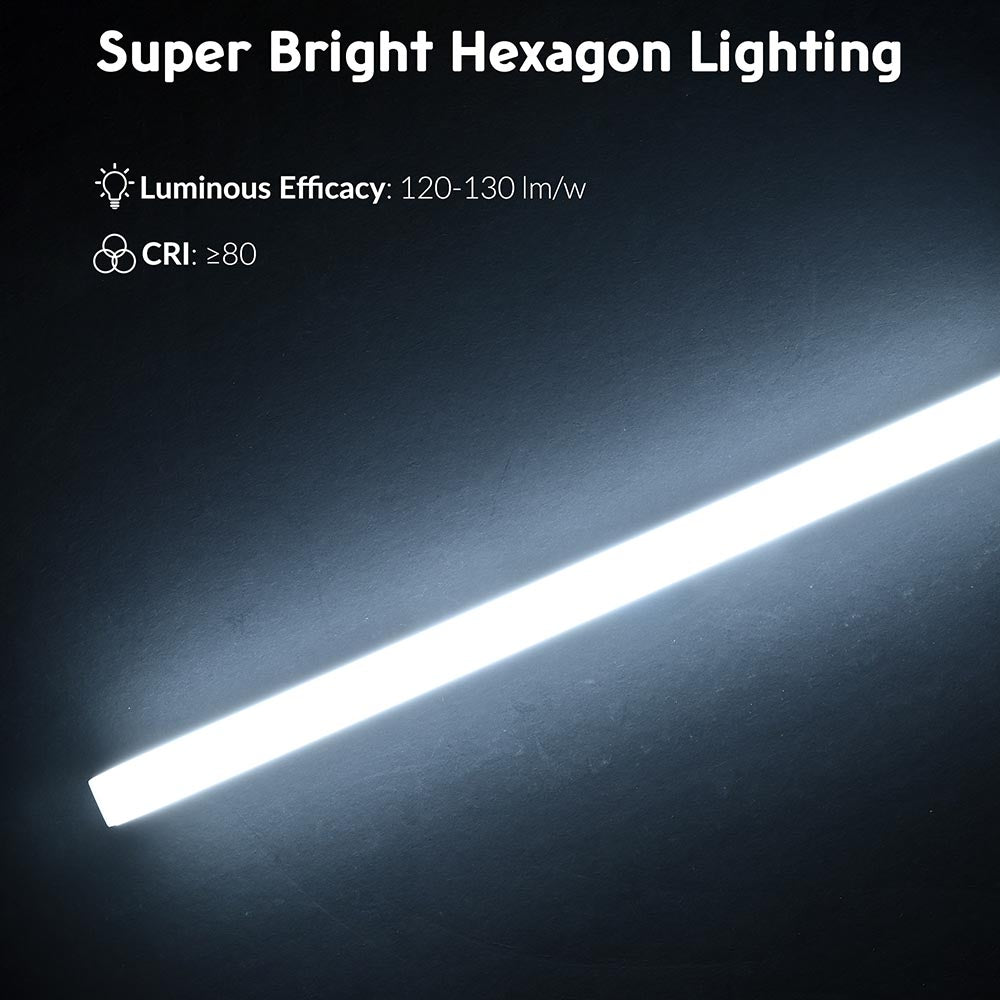 Best Lighting For Garage or Shop LED Hexagonal Grid Lights Review
