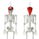 TheLAShop 5.4ft Posable Pirate Skeleton Outdoor Yard Decor Image