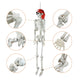 TheLAShop 5.4ft Posable Pirate Skeleton Outdoor Yard Decor Image