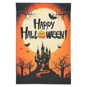 TheLAShop Halloween Flag Garden Yard Decorative Flag 12x18", Castle Image