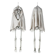 TheLAShop 5.4ft Halloween Decoration Twin Conjoined Skeleton Two Headed Image