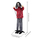 TheLAShop 5ft Animated Halloween Zombie Sound & Touch Activated