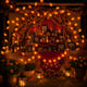 TheLAShop 10' Halloween Marigold Lights 20 LEDs Garland Day of Dead, 2ct. Image