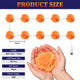 TheLAShop 20' Halloween Marigold Lights 40 LEDs Garland Day of Dead, 2ct. Image