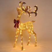 TheLAShop 4 ft Lighted Reindeer Outdoor Decor 1-piece(Buck) Image