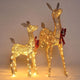 TheLAShop Lighted Reindeer Outdoor Decor 2-piece(Doe & Fawn) Image