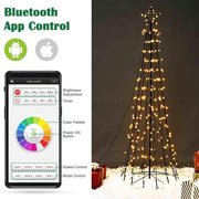 TheLAShop Multicolor Light Show Christmas Tree APP Control Image