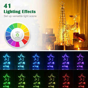 TheLAShop Multicolor Light Show Christmas Tree APP Control Image