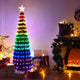 TheLAShop Artificial Christmas Tree Multi-Color Changing APP Control