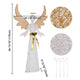 TheLAShop 5.5ft Lighted Angel for Outdoors & Indoors Yard Lawn Image