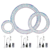 TheLAShop 3pcs Outdoor Wreath with Lights for Windows Image