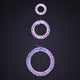 TheLAShop 3pcs Outdoor Wreath with Lights for Windows Image
