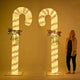 TheLAShop 8ft Lighted Giant Candy Cane Outdoor Decorations for Yard Lawn Image