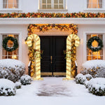 TheLAShop 8ft Lighted Giant Candy Cane Outdoor Decorations for Yard Lawn Image