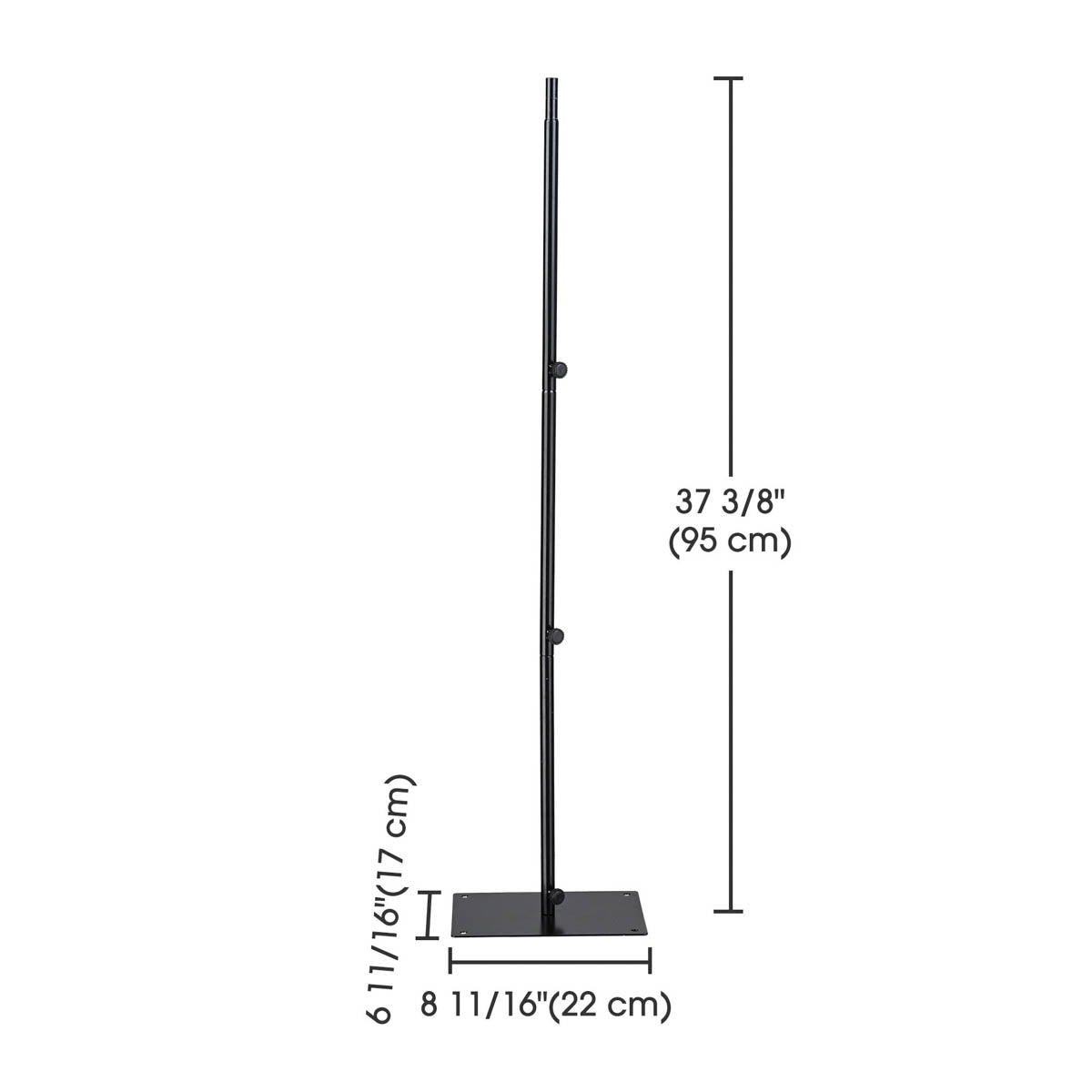 TheLAShop 3ft Wreath Stand Post Set(3) Pole Holder