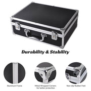 TheLAShop Professional Lockable Tattoo Case for 2 Tattoo Machines Image