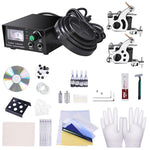 TheLAShop 2 Tattoo Machines Tattoo Kit w/ Power Supply 4 Inks Image