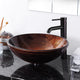 TheLAShop 16 inch Glass Sink Bowl Bathroom Sink