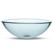 TheLAShop 16 inch Glass Vessel Sink Round Bathroom Vanity Basin
